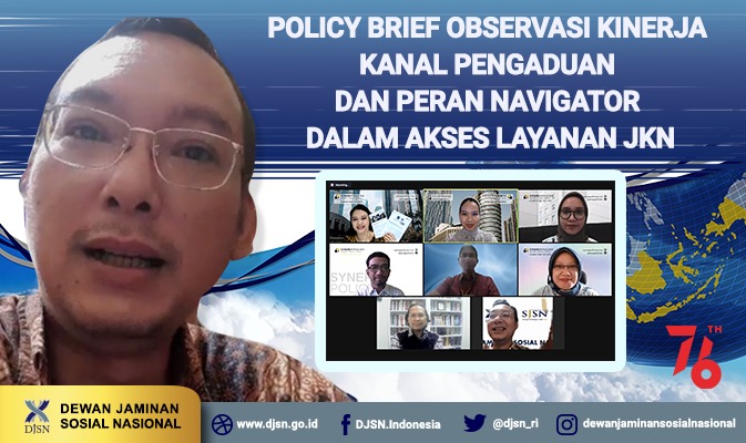 Policy Brief Observasi Kinerja Kanal Pengaduan dan Peran Navigator dalam Akses Layanan JKN